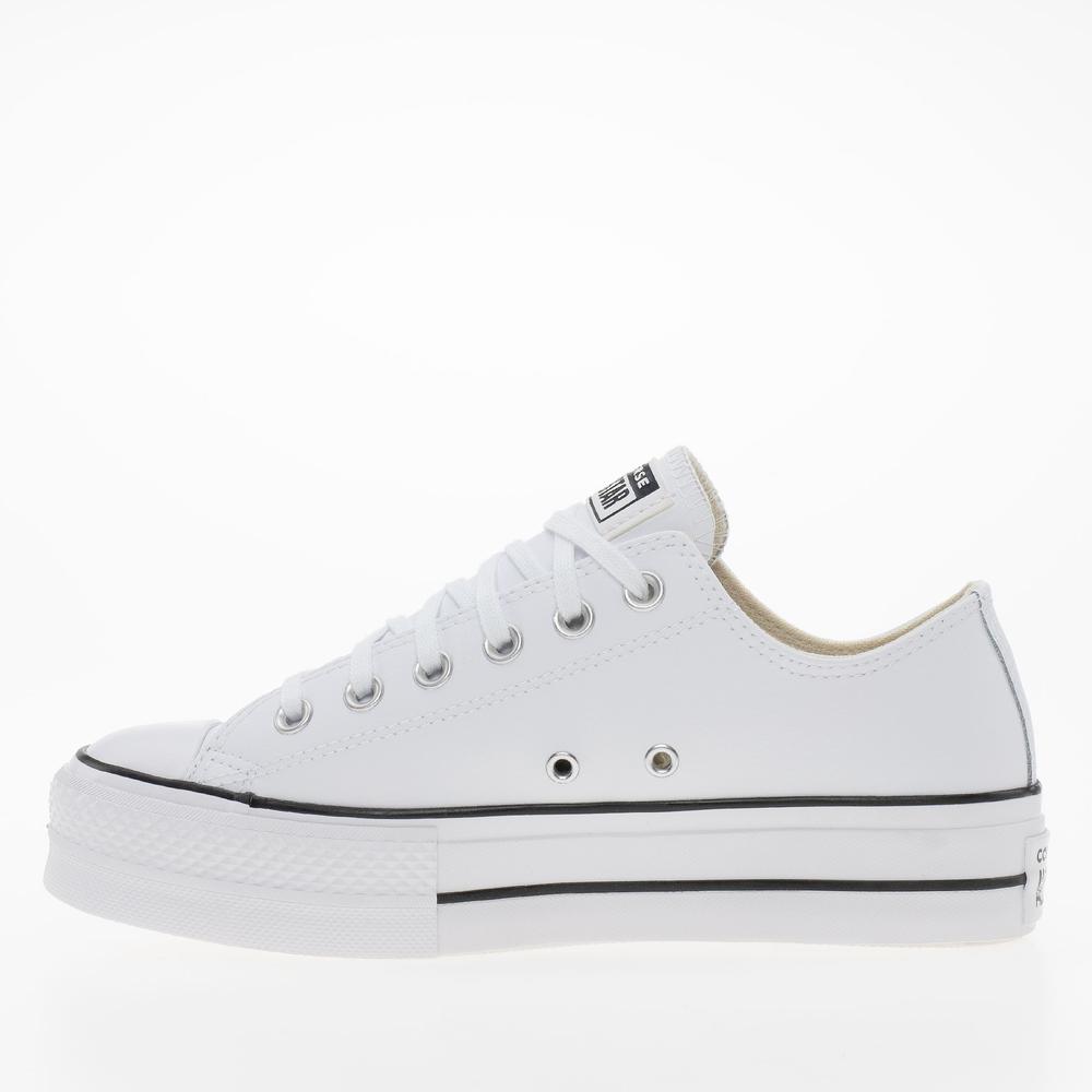 Buty Converse Chuck Taylor All Star Lift Platform Leather 561680C - białe