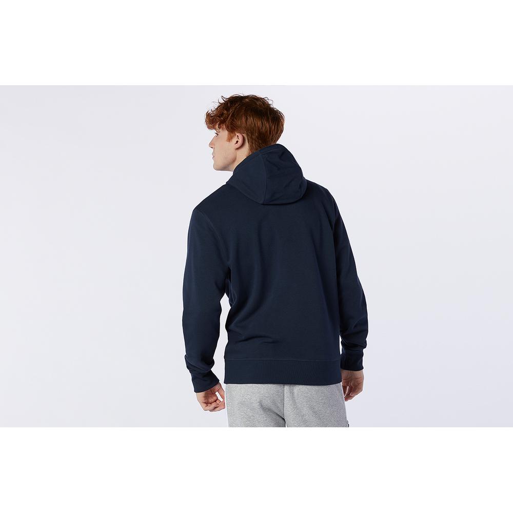 Bluza New Balance MJ03558ECL - granatowa