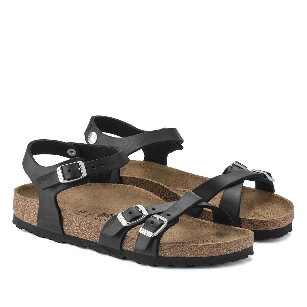 Sandały damskie Birkenstock Kumba 1021506 - czarne