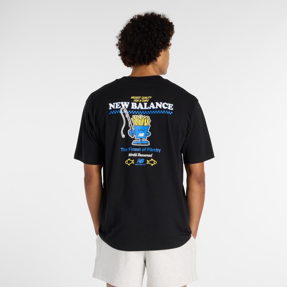 Koszulka męska New Balance MT61I5BMBK - czarna