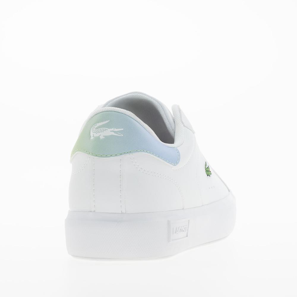 Buty młodzieżowe Lacoste Powercourt 1264 SUJ 751SUJ0004-2L6 - białe