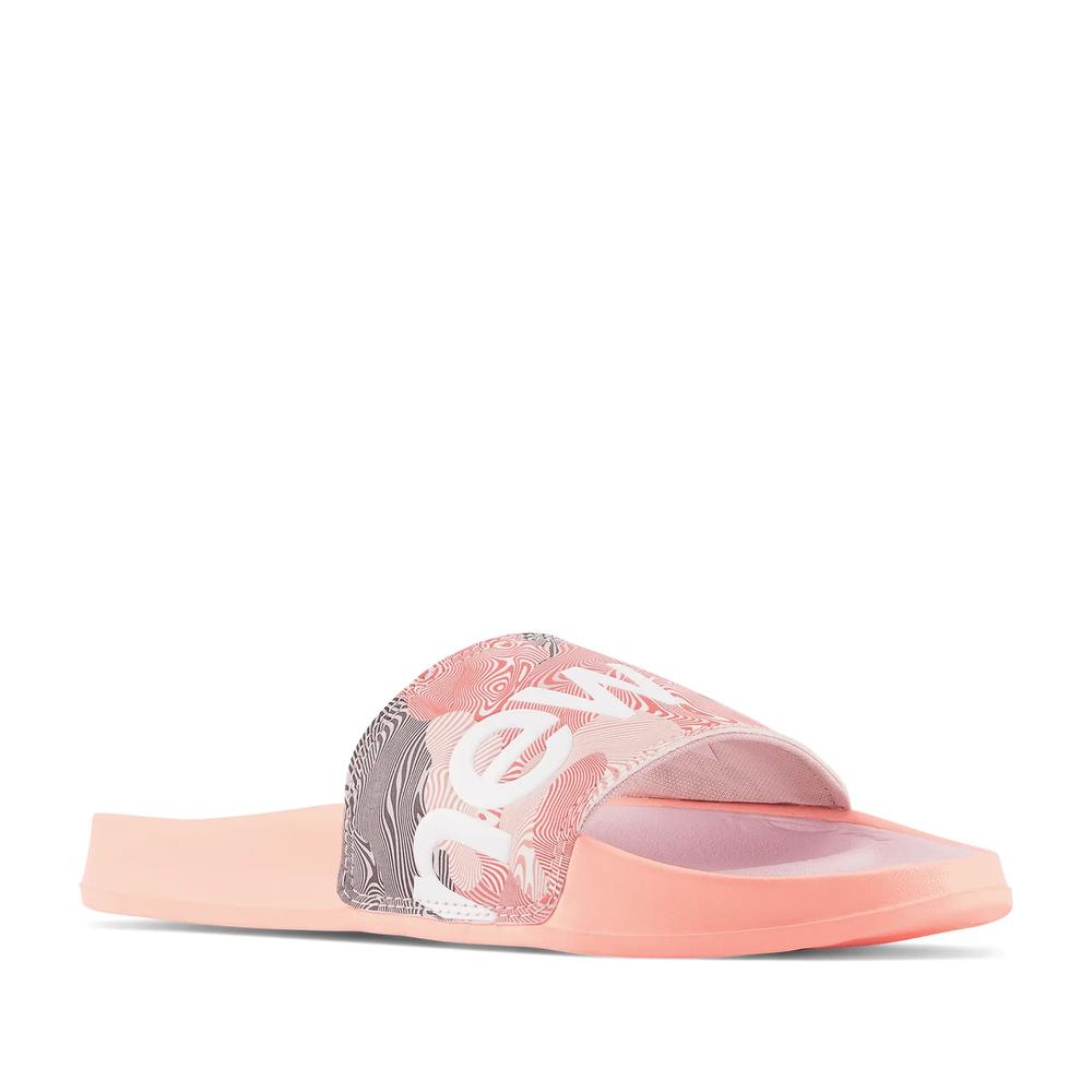 Klapki New Balance SUF200P2 - pomarańczowe