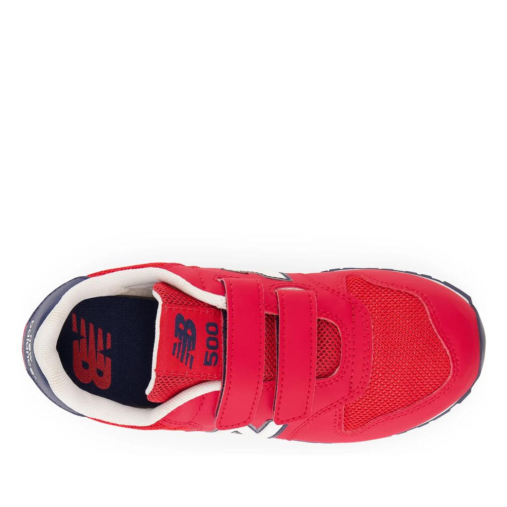 Buty New Balance PV500TR1 - czerwone