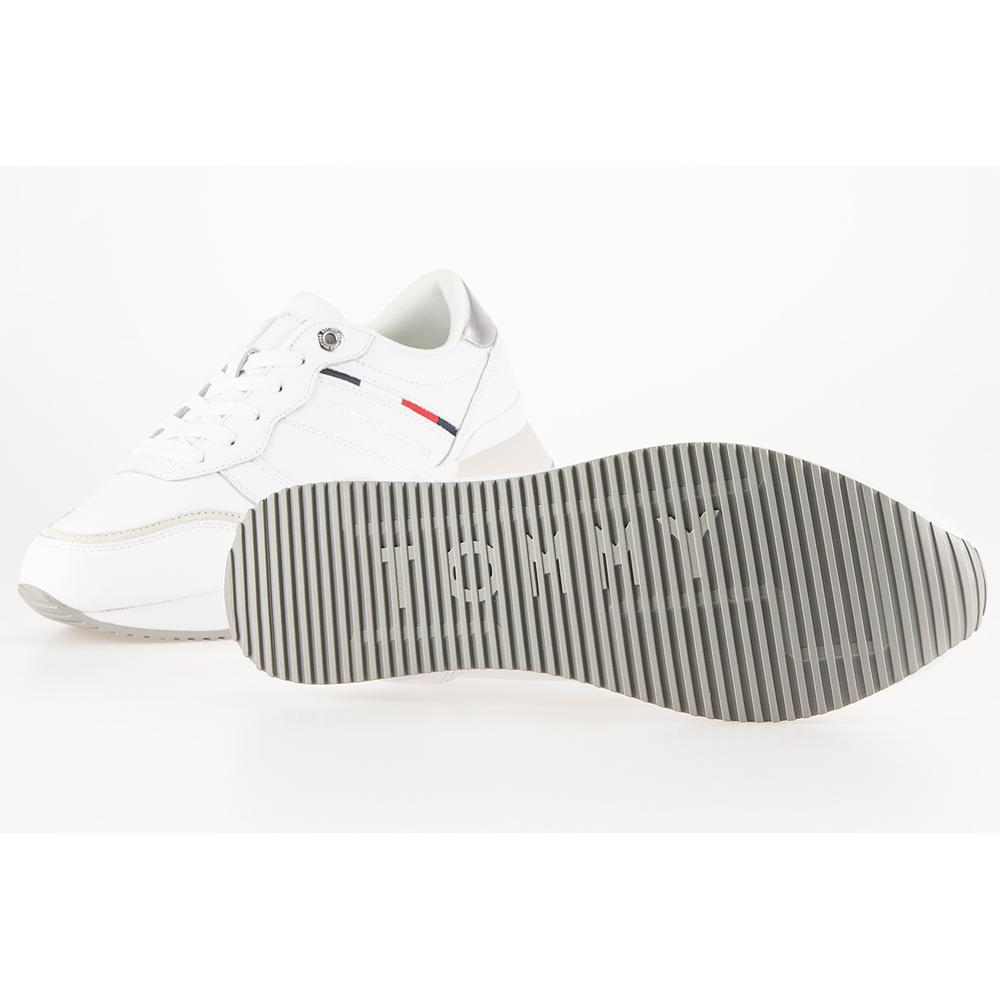 Tommy Hilfiger Leather Signature Cleat > FW0FW05927-YBR