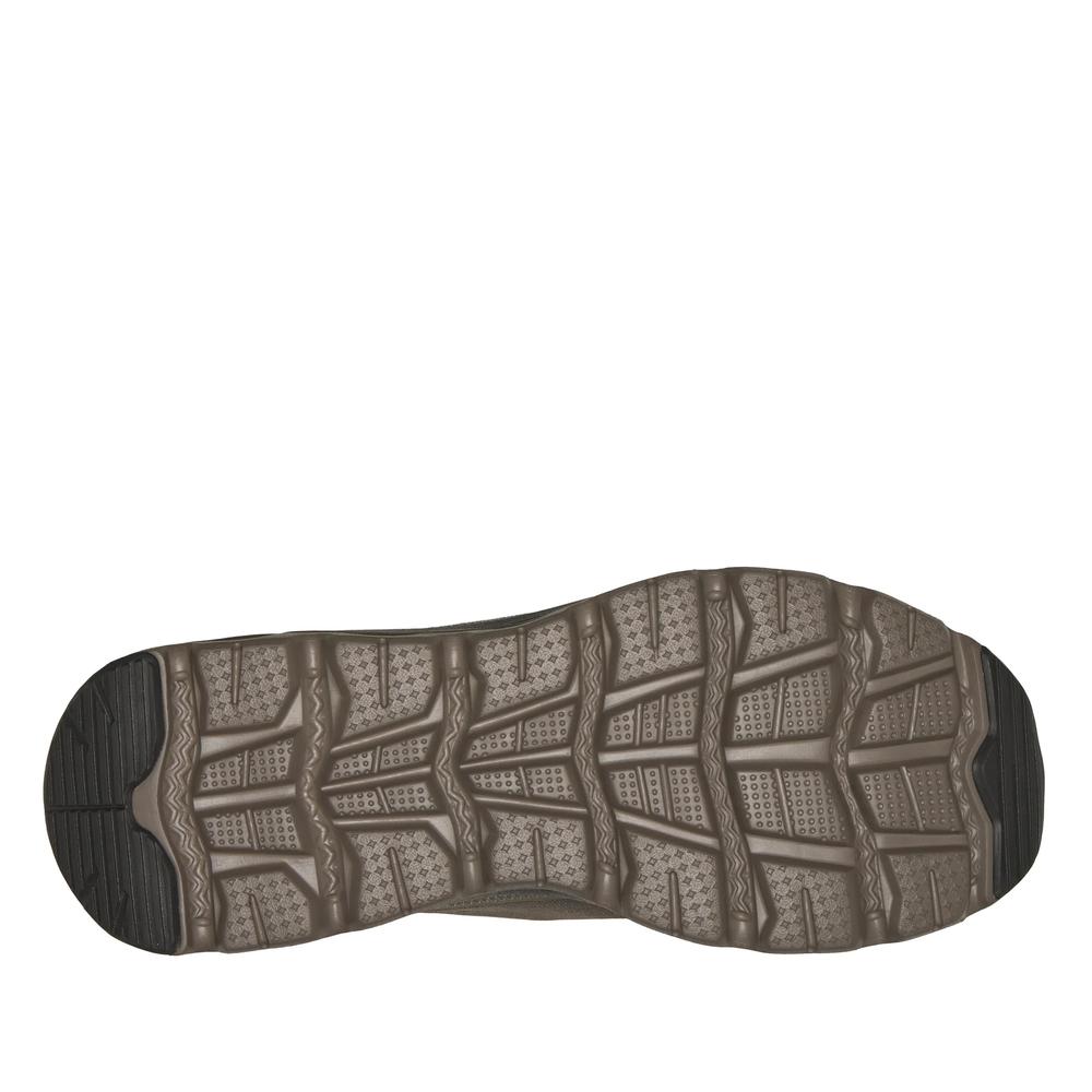 Buty męskie Skechers Slip-ins: Glide-Step Sole - Glover Peak 237812TPE - brązowe