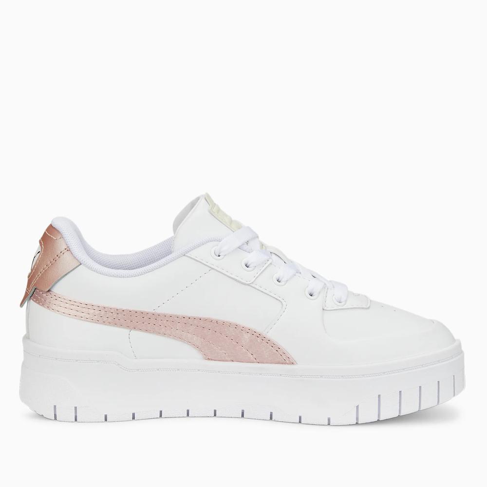 Buty Puma Cali Dream Shiny Pack 38607301 - białe