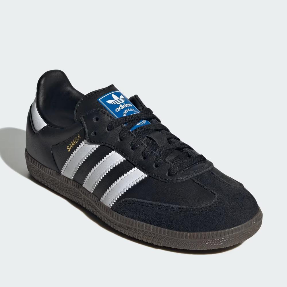 Buty młodzieżowe adidas Originals Samba OG IE3676 - czarne
