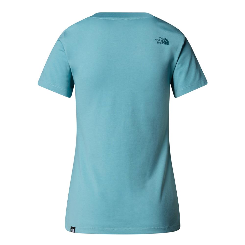 Koszulka damska The North Face Easy 0A8A6DDOU1 - niebieska