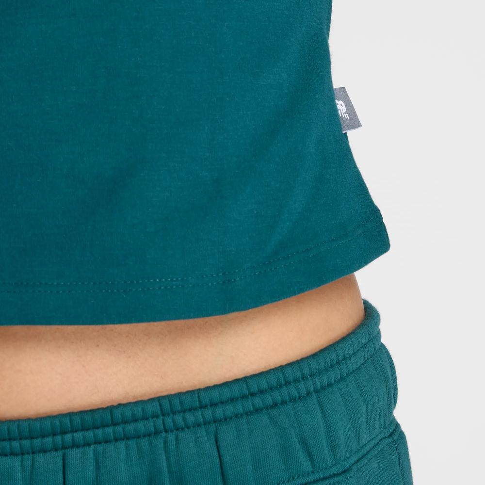 Koszulka damska New Balance WT61Y33QAAV - zielona