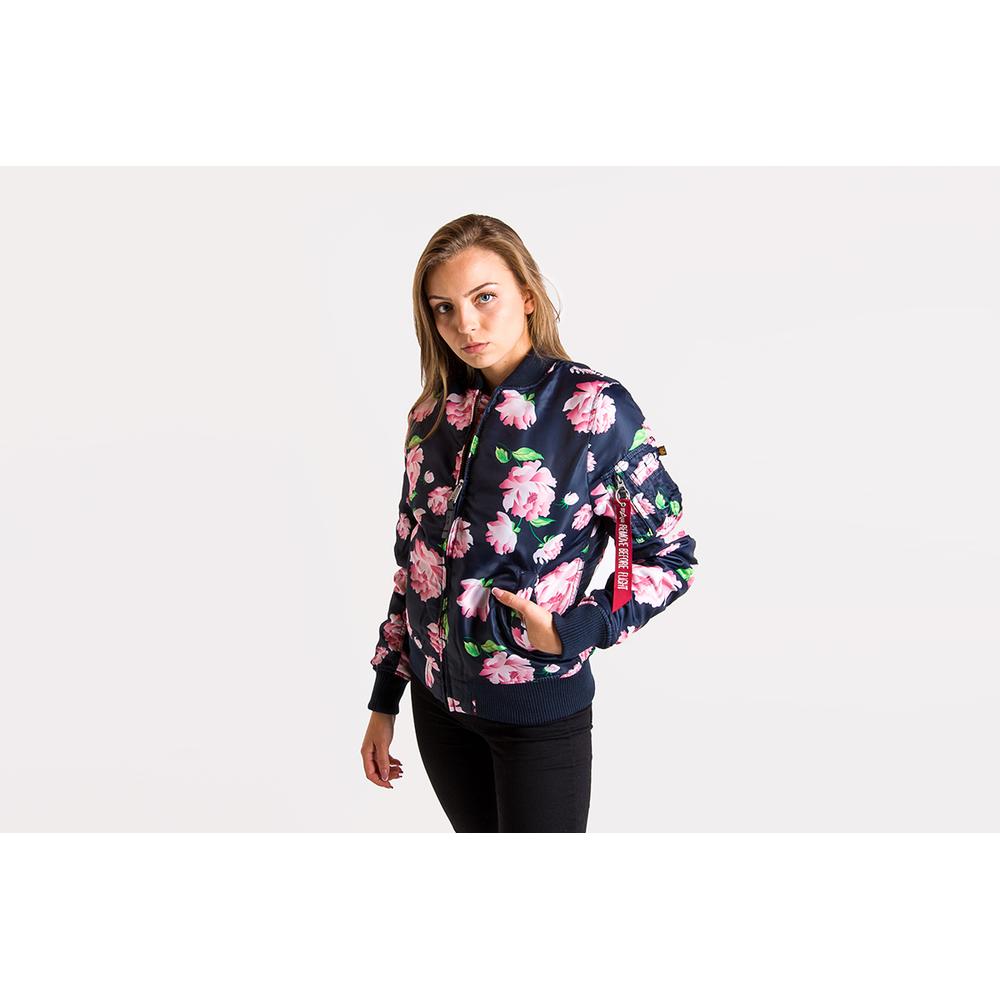 ALPHA INDUSTRIES MA-1 VF FLOWERPRINT > 17800307