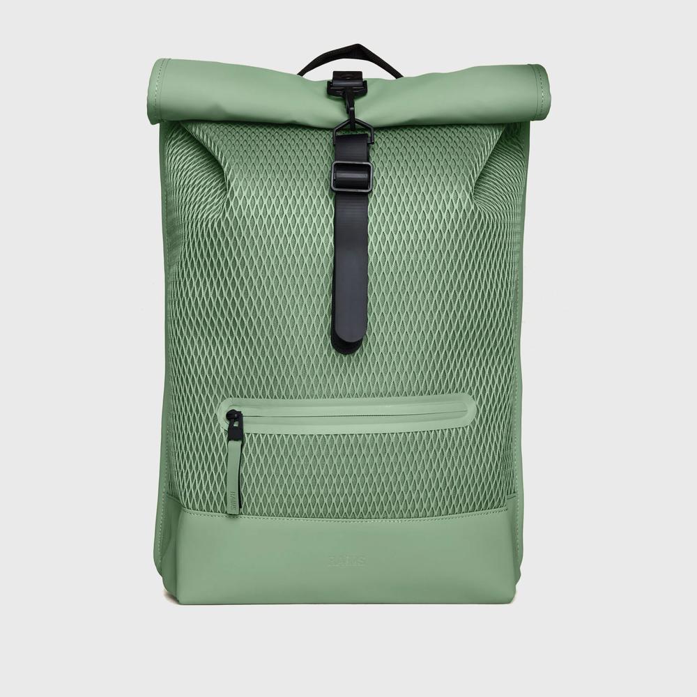 Plecak Rains Rolltop Rucksack Mesh 13340-06 - zielony