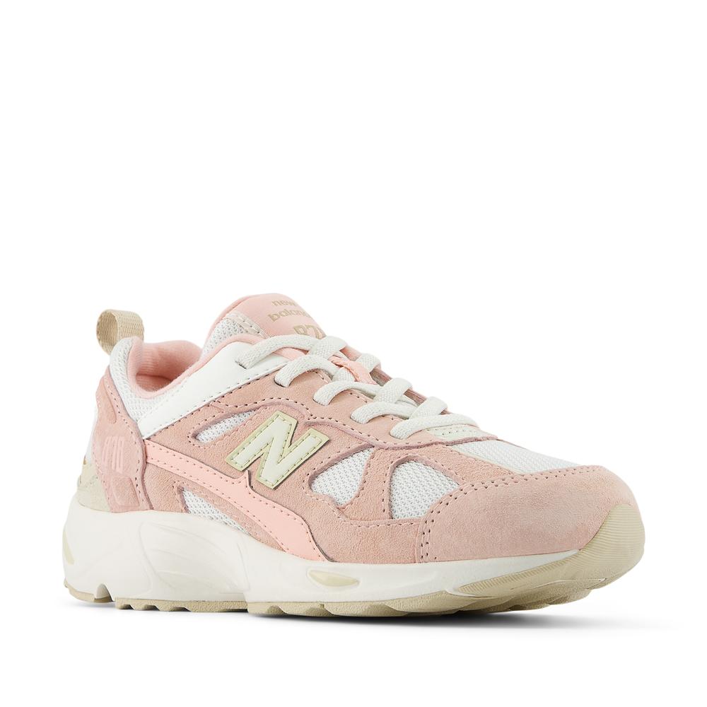 Buty młodzieżowe New Balance PV878PB1 - różowe