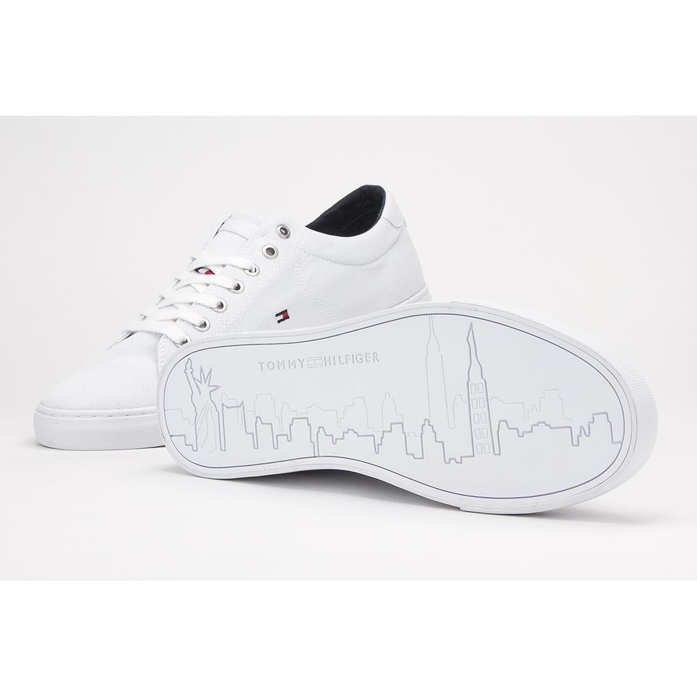 TOMMY HILFIGER TEXTILE LACE-UP TRAINERS > FM0FM02687-YBS