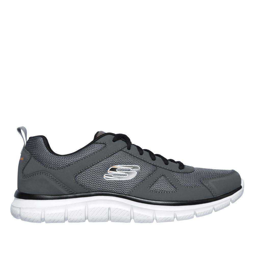 Buty męskie Skechers Track 52631CCBK - szare