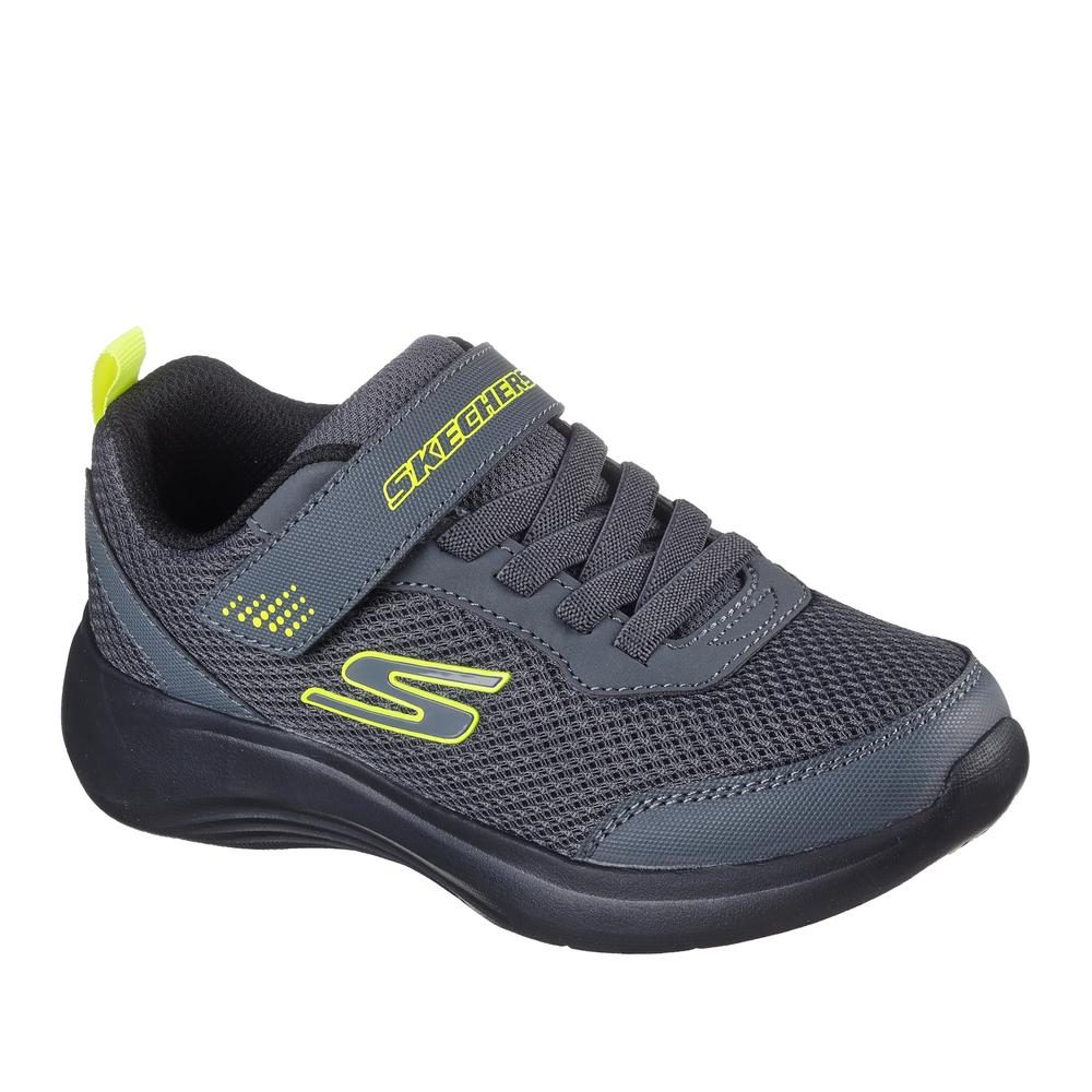 Buty dziecięce Skechers Selectors Reset Achieved 403615LCBLM - szare