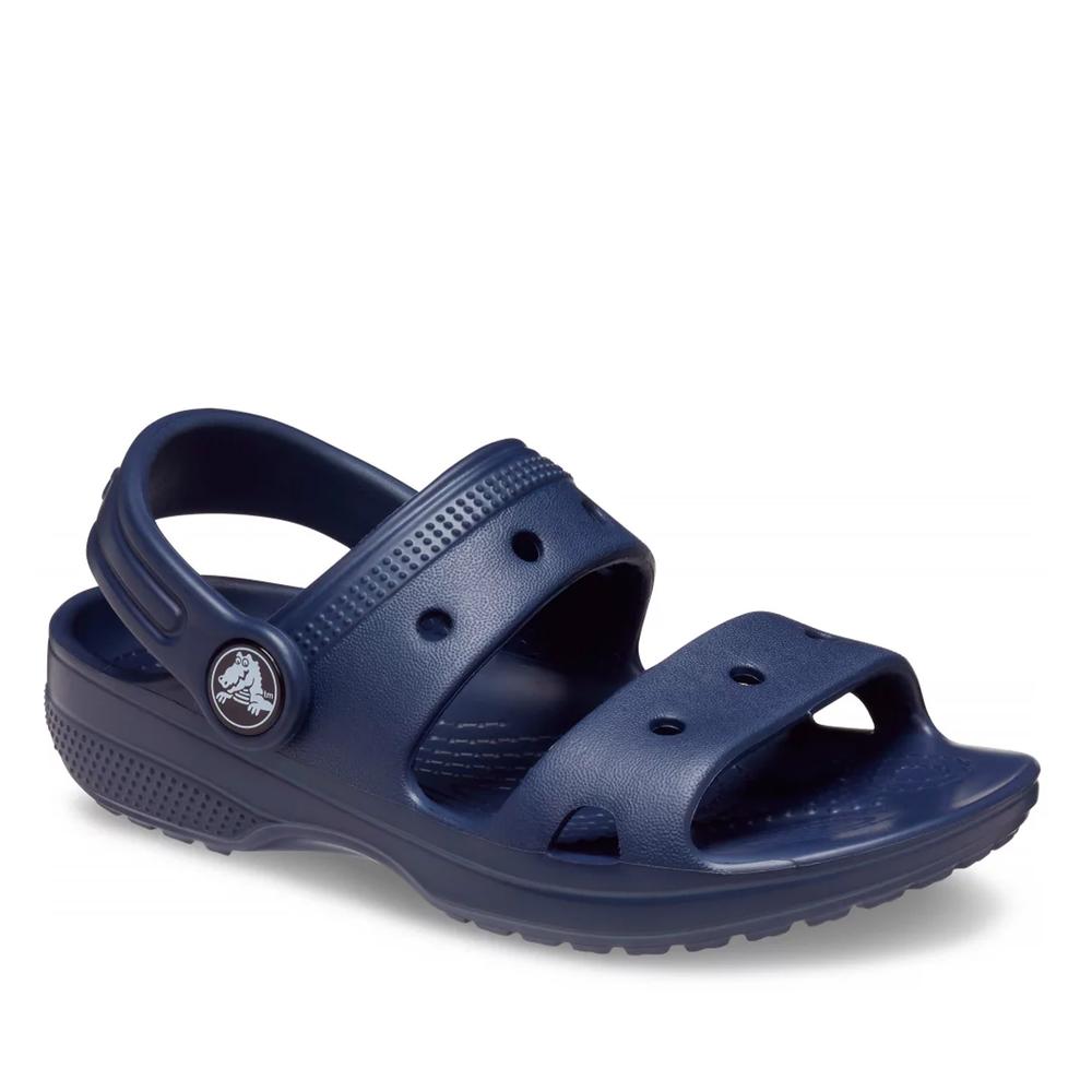 Sandały Crocs Toddler Classic Sandal 207537-410 - granatowe