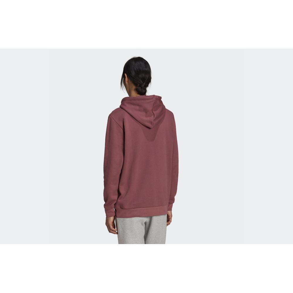 Bluza adidas Originals Adicolor Classics Trefoil Hoodie HE9498 - bordowa