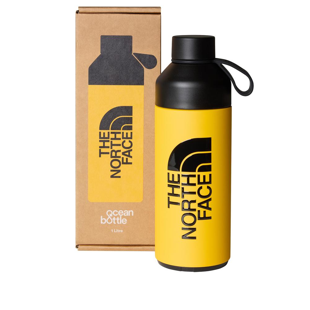 Butelka termiczna The North Face X Ocean Bottle 0A8A06ZU31 - żółto-czarna