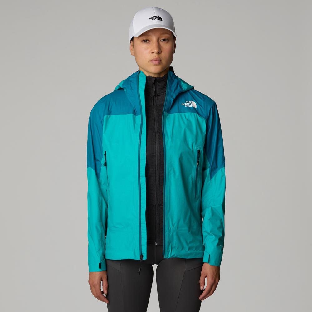 Kurtka damska The North Face Signal 2.5L DryVent 0A87HE5A21 - niebieska