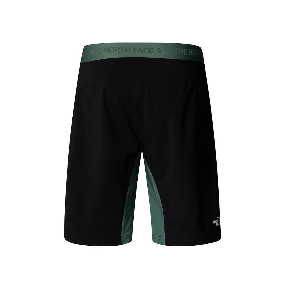 Spodenki męskie The North Face Felik 0A825XLFW1 - zielono-czarne