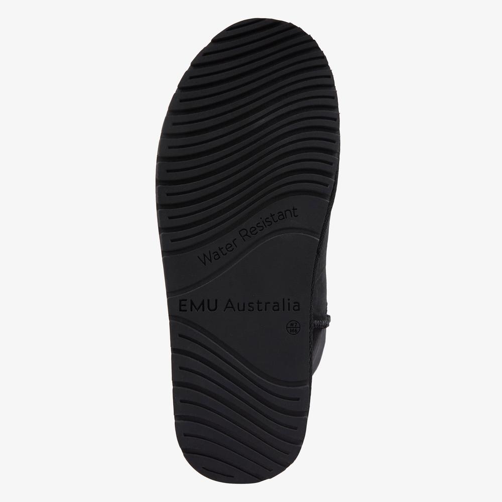 Buty damskie Emu Australia Stinger Lo Flatform W13190BLAK - czarne