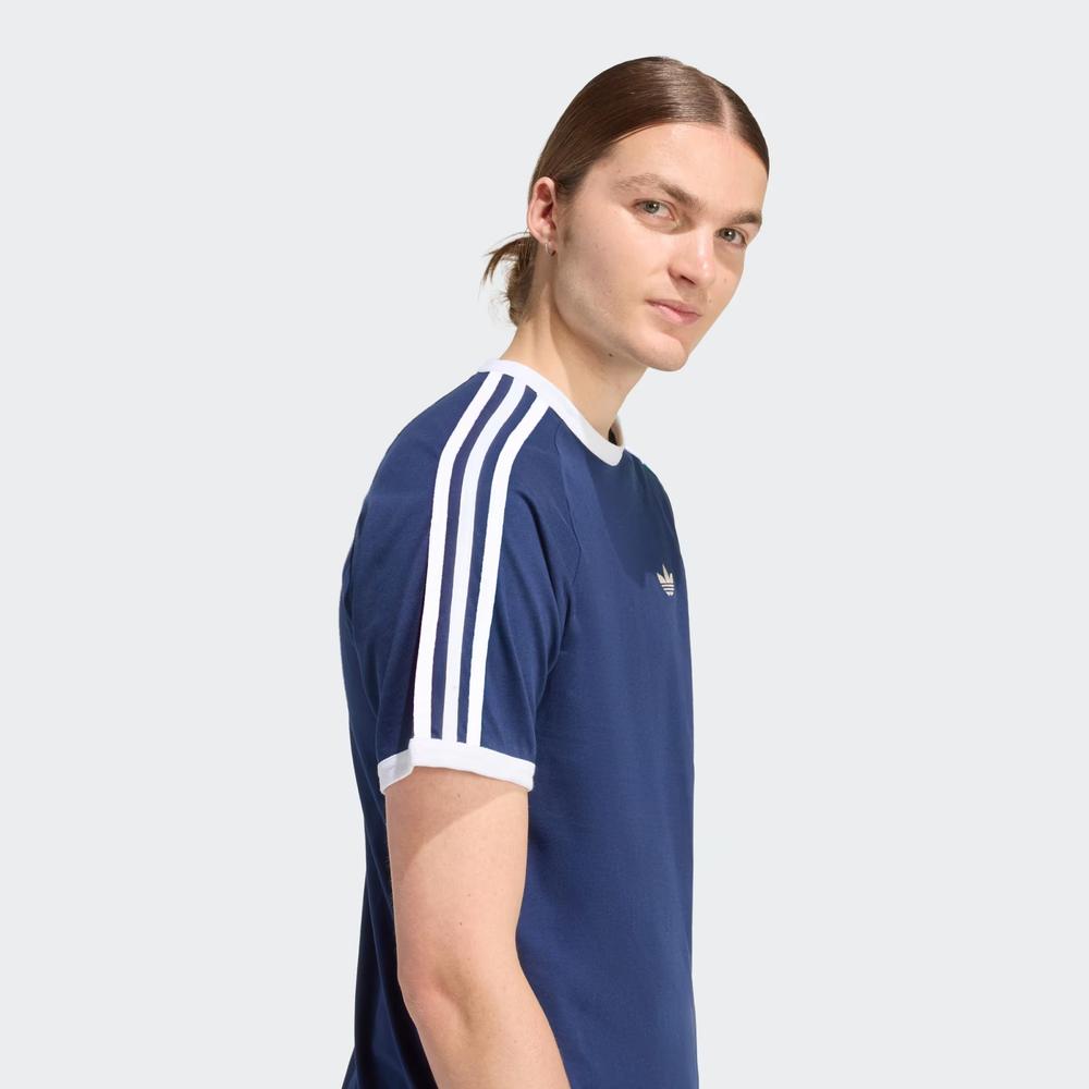 Koszulka męska adidas Originals 3-Stripes KE3536 - granatowa