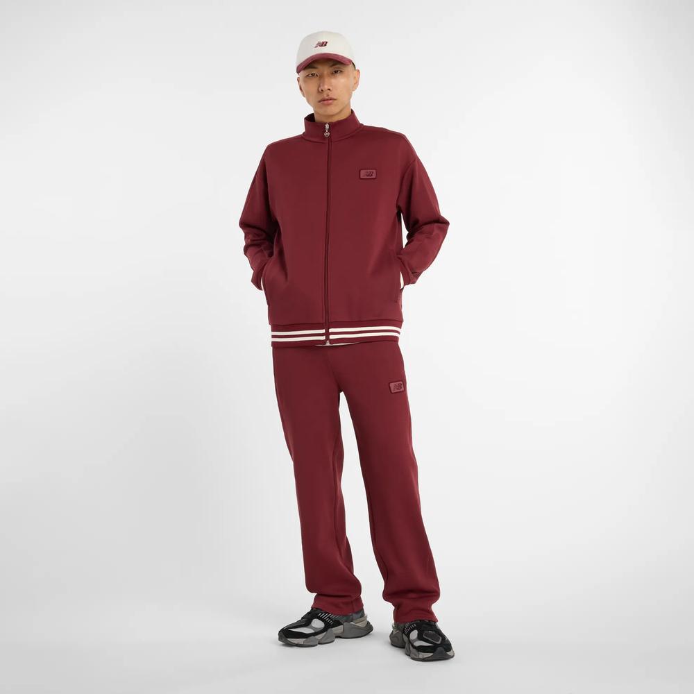 Bluza męska New Balance MJ53502MHB - bordowa