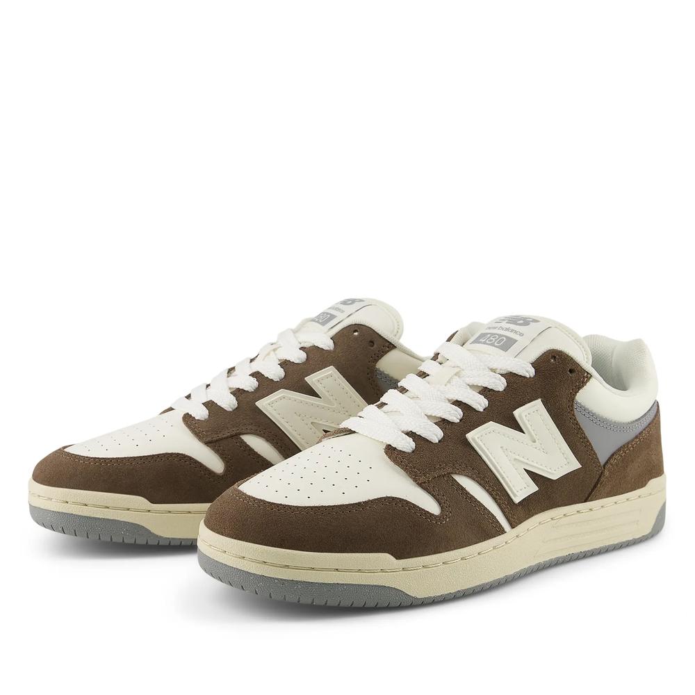 Buty unisex New Balance U480P4QI - brązowe