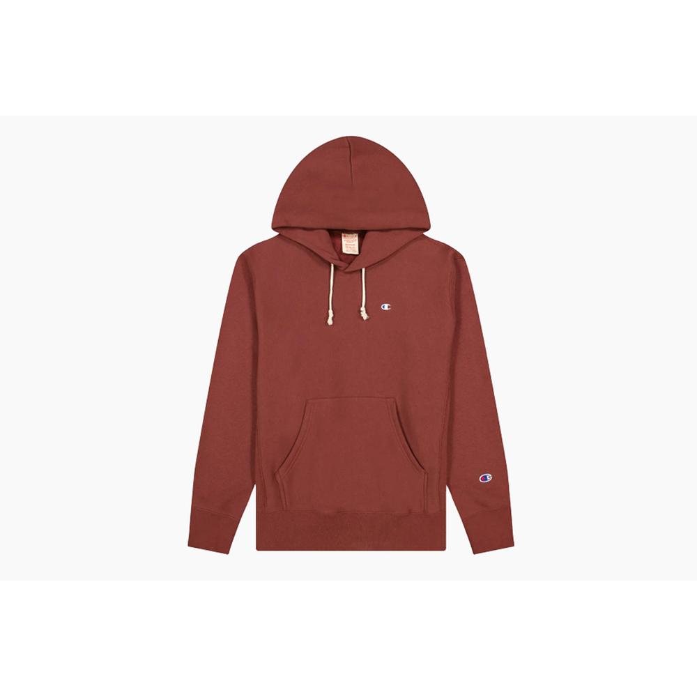 Bluza Champion Reverse Weave C Logo Hoodie 216496-MS544 - bordowa