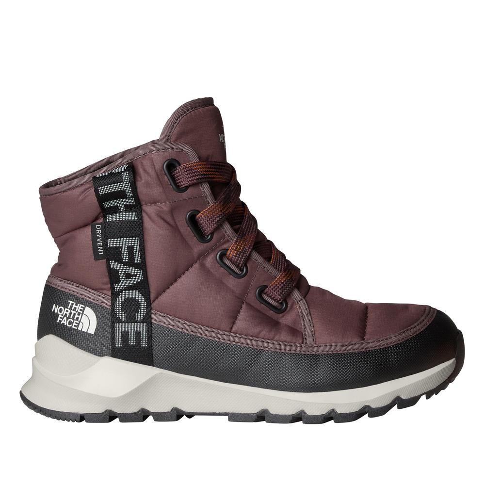 Buty damskie The North Face Thermoball Luxe 0A817WC9R1 - bordowe