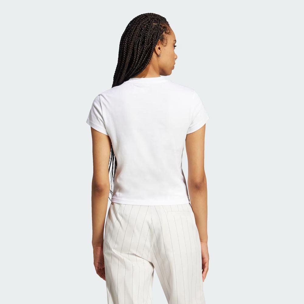 Koszulka adidas Essentials Slim JC8973 - biała