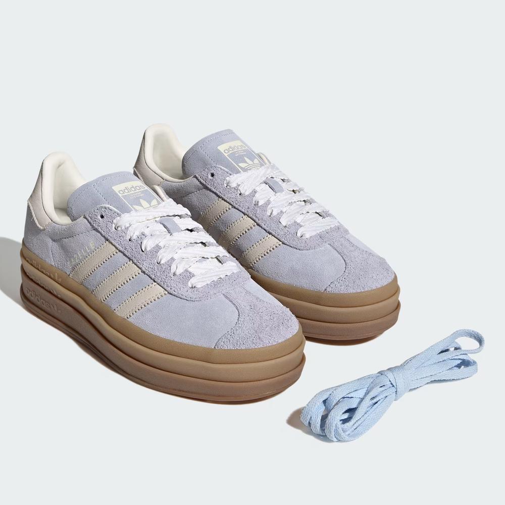 Buty damskie adidas Originals Gazelle Bold IH4210 - niebieskie