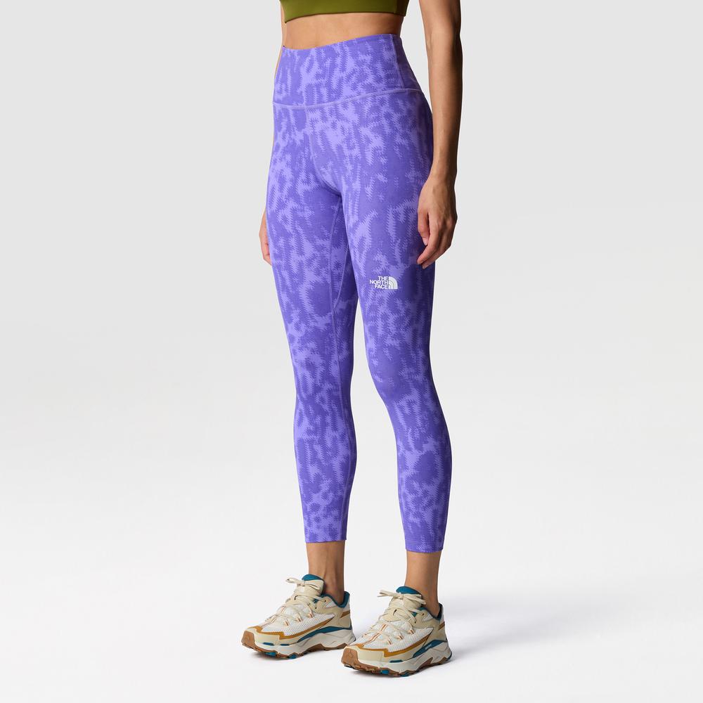 Legginsy The North Face Flex 0A886RWI01 - fioletowe