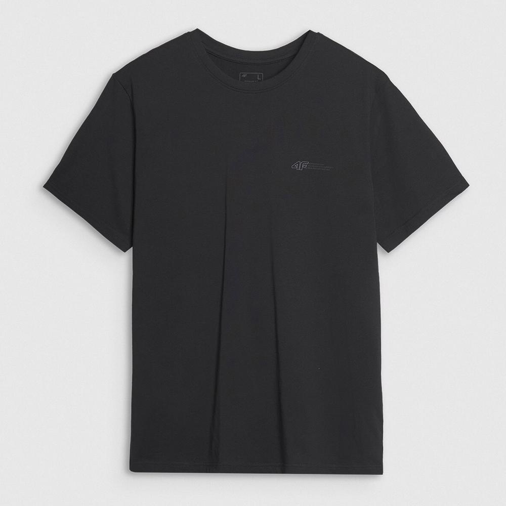 Koszulka męska 4F WSS25TTSHM200320S - czarna