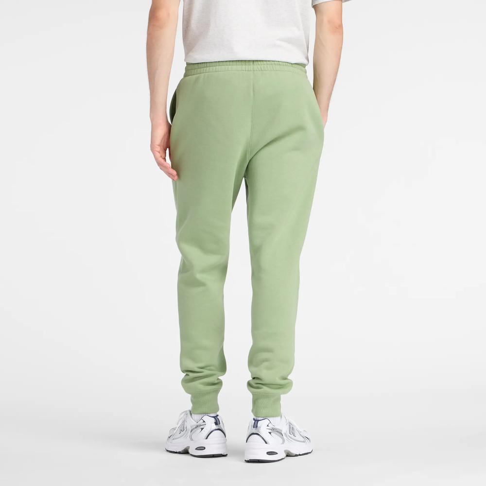 Spodnie męskie New Balance MP43904AAR - zielone