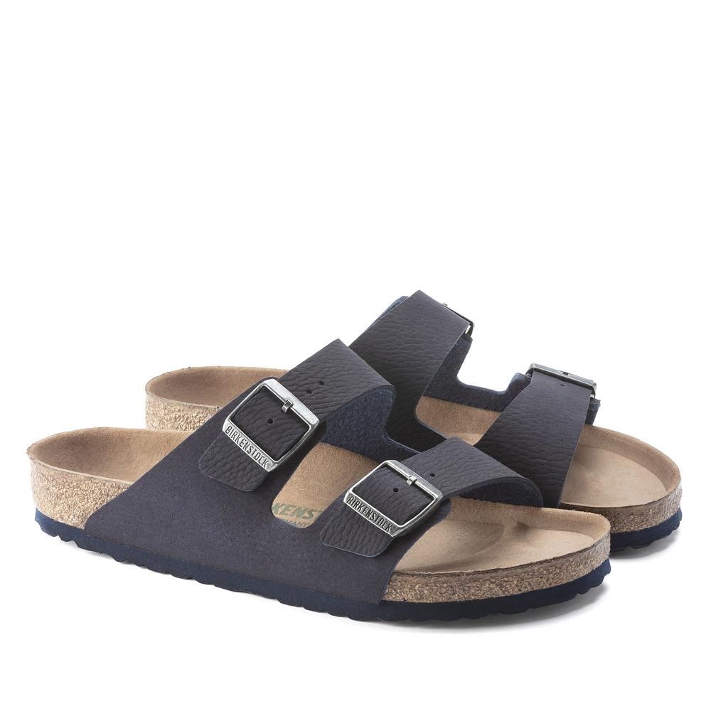 Klapki Birkenstock Arizona Vegan 1023116 - granatowe