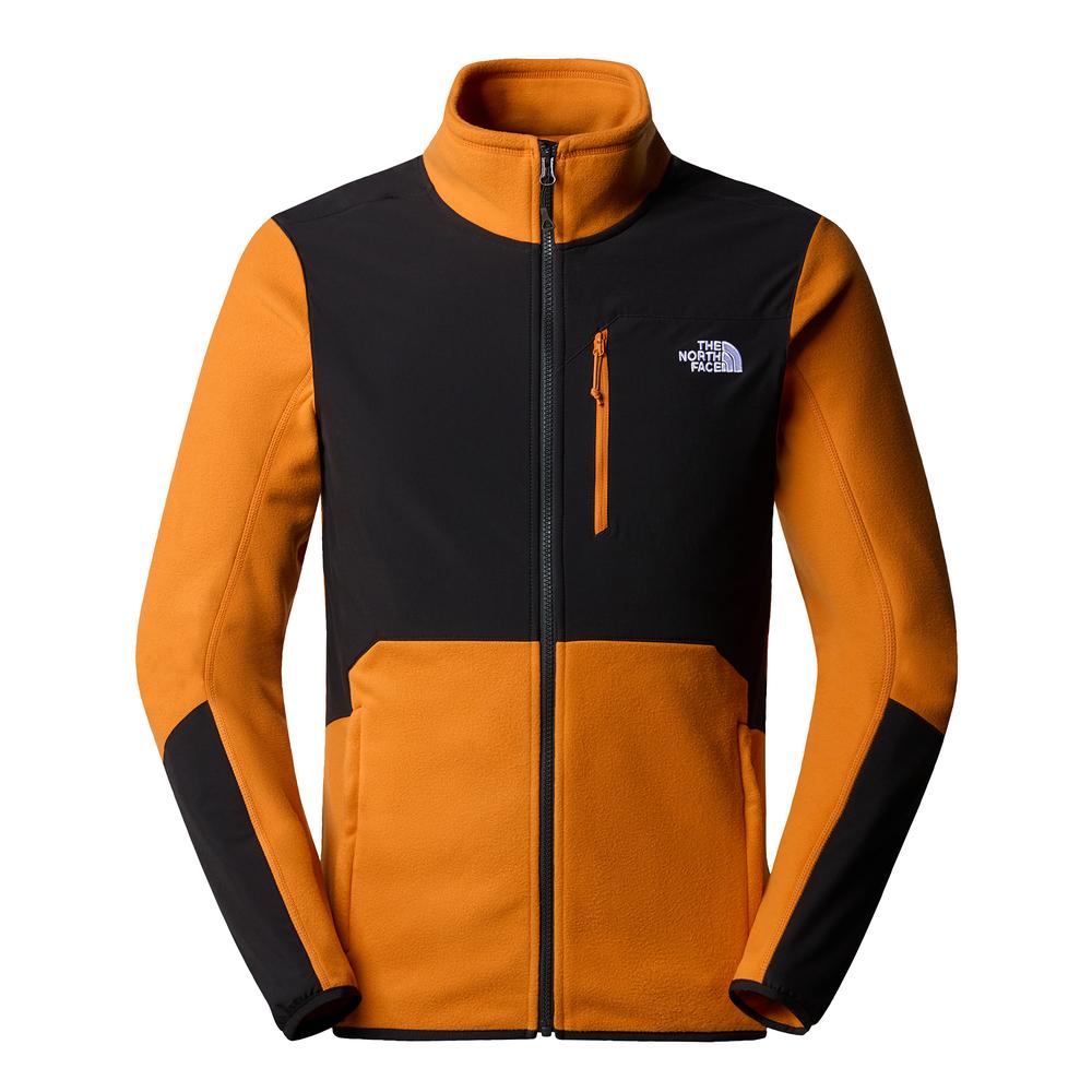 Bluza The North Face Glacier Pro 0A5IHSRMI1 - pomarańczowo-czarna