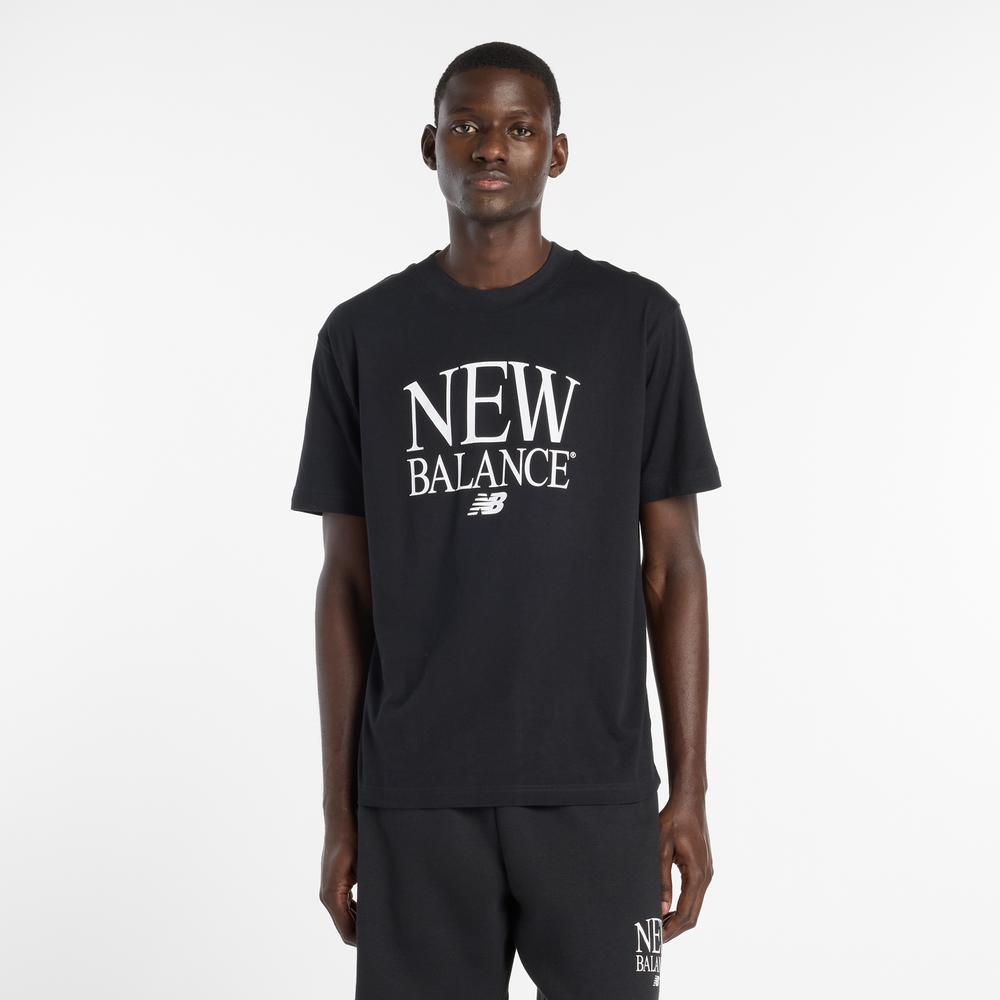 Koszulka męska New Balance MT61X6EQBK - czarna