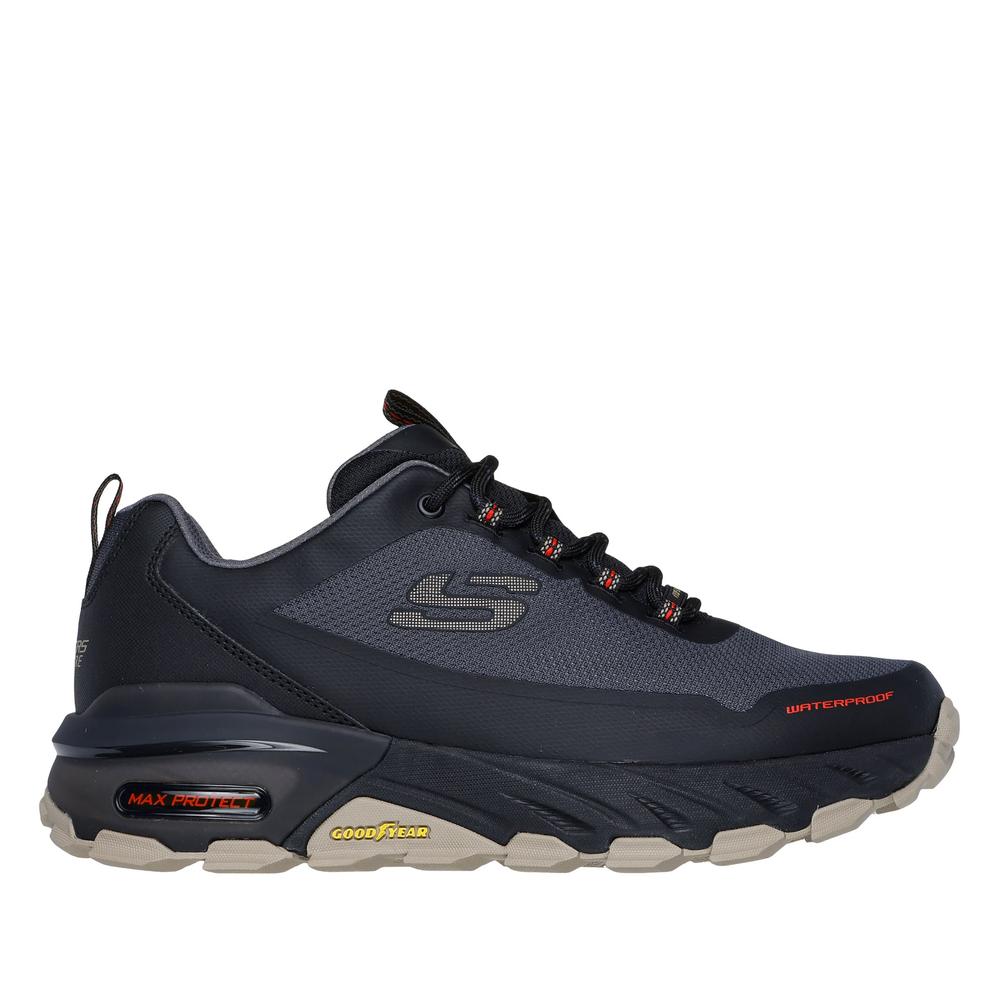 Buty męskie Skechers Max Protect Fast Track 237304BKMT - granatowe