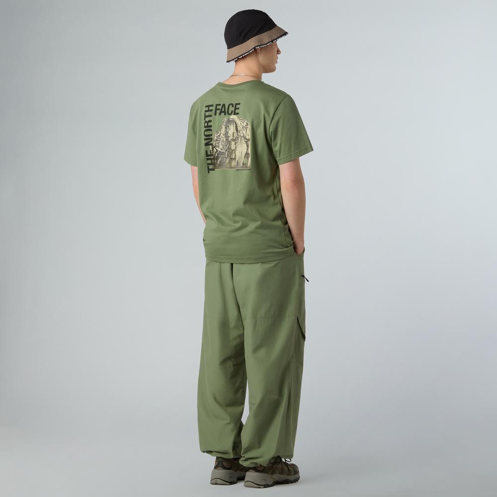 Koszulka męska The North Face Half Dome Photo 0A8EE9BO91 - zielona