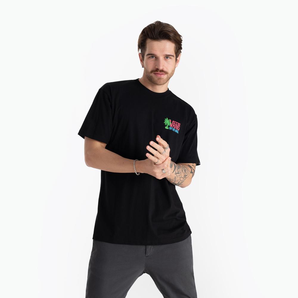 Koszulka Vans Palm Lines VN000G58BLK1 - czarna