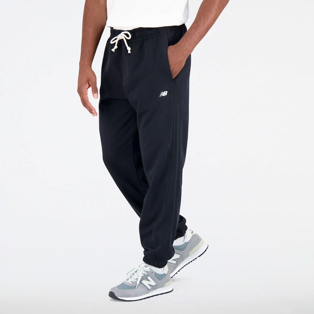 Spodnie dresowe New Balance MP31503BK - czarne