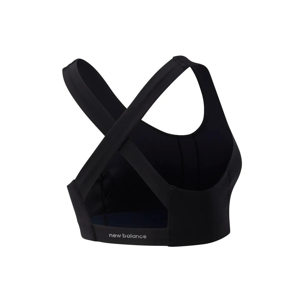 Biustonosz sportowy New Balance WB11044BK - czarny