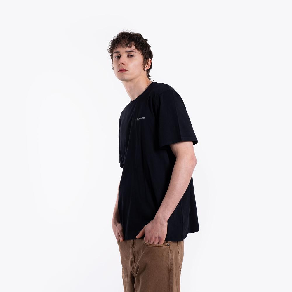 Koszulka męska Columbia CSC Basic 2154991010 - czarna