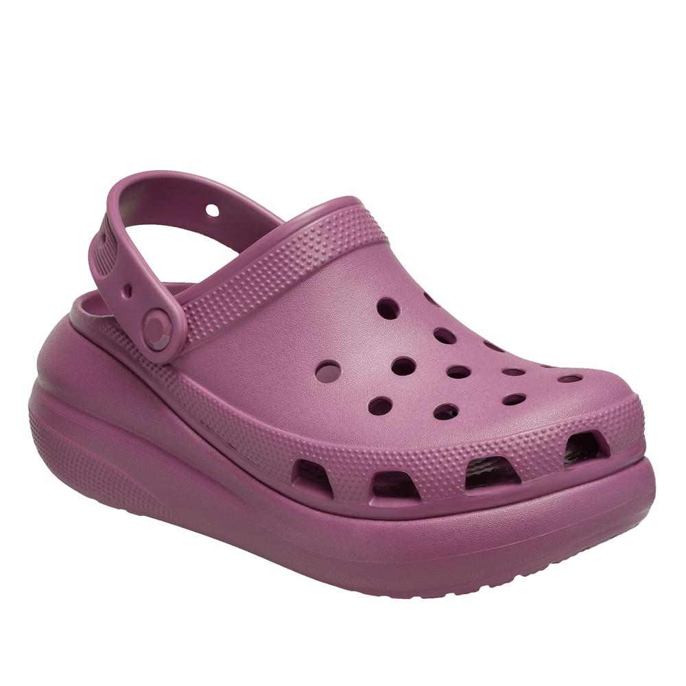 Klapki damskie Crocs Classic Crush Clog 207521-5CZ - fioletowe