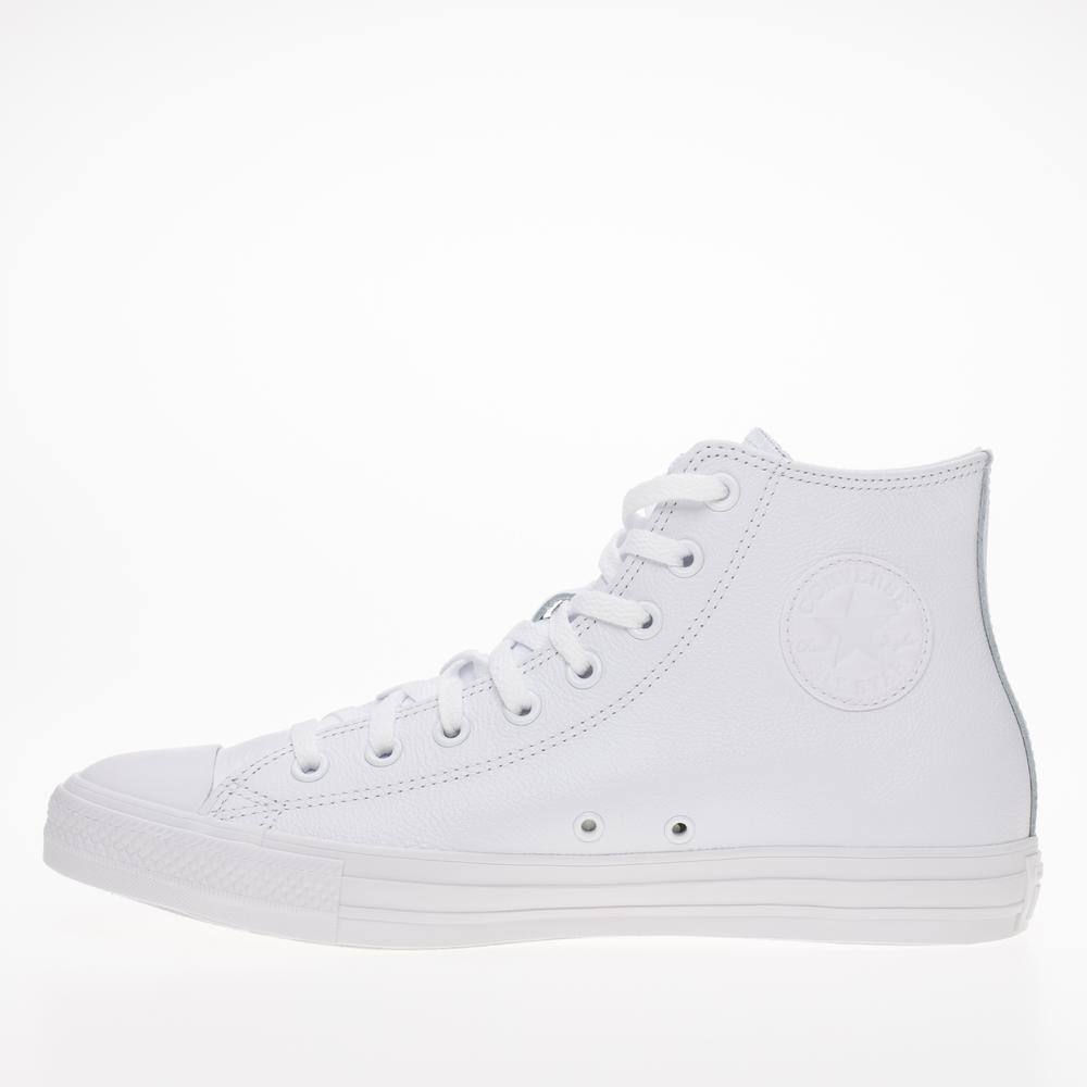 Buty Converse Chuck Taylor All Star Hi Mono Leather 1T406 - białe