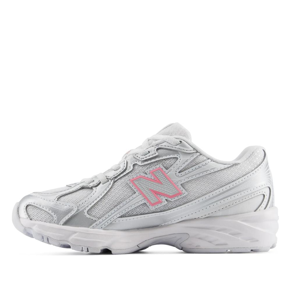 Buty dziecięce New Balance P7403DB - białe