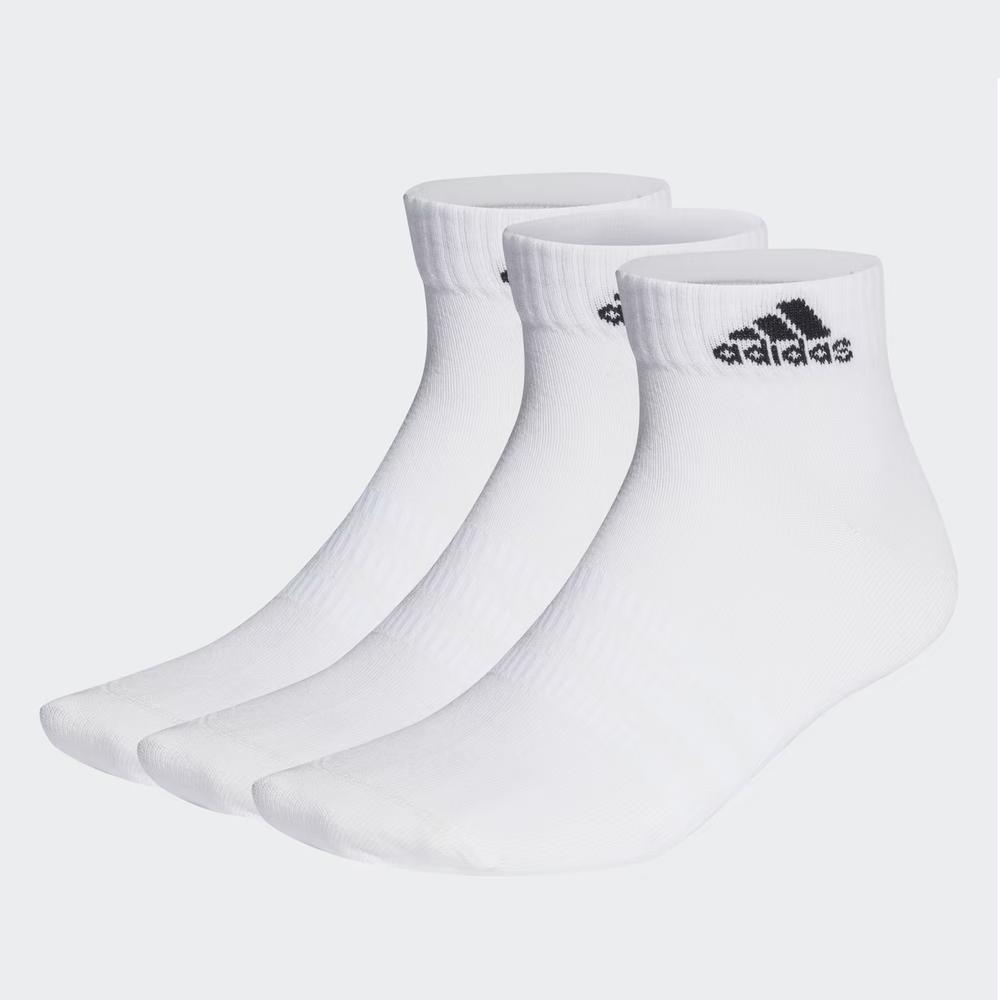 Skarpety adidas Sportswear Thin And Ligth Ankle Socks 3 Pairs HT3468 - białe