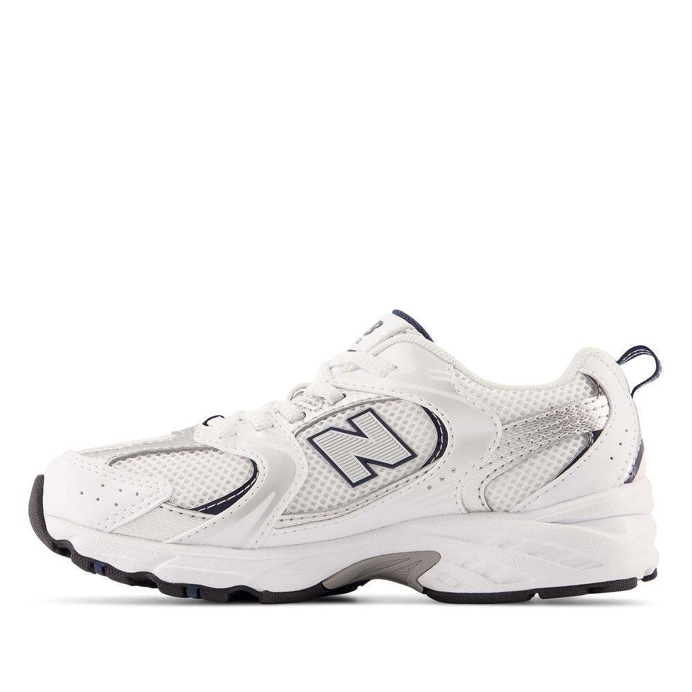 Buty dziecięce New Balance PZ530SB1 - białe