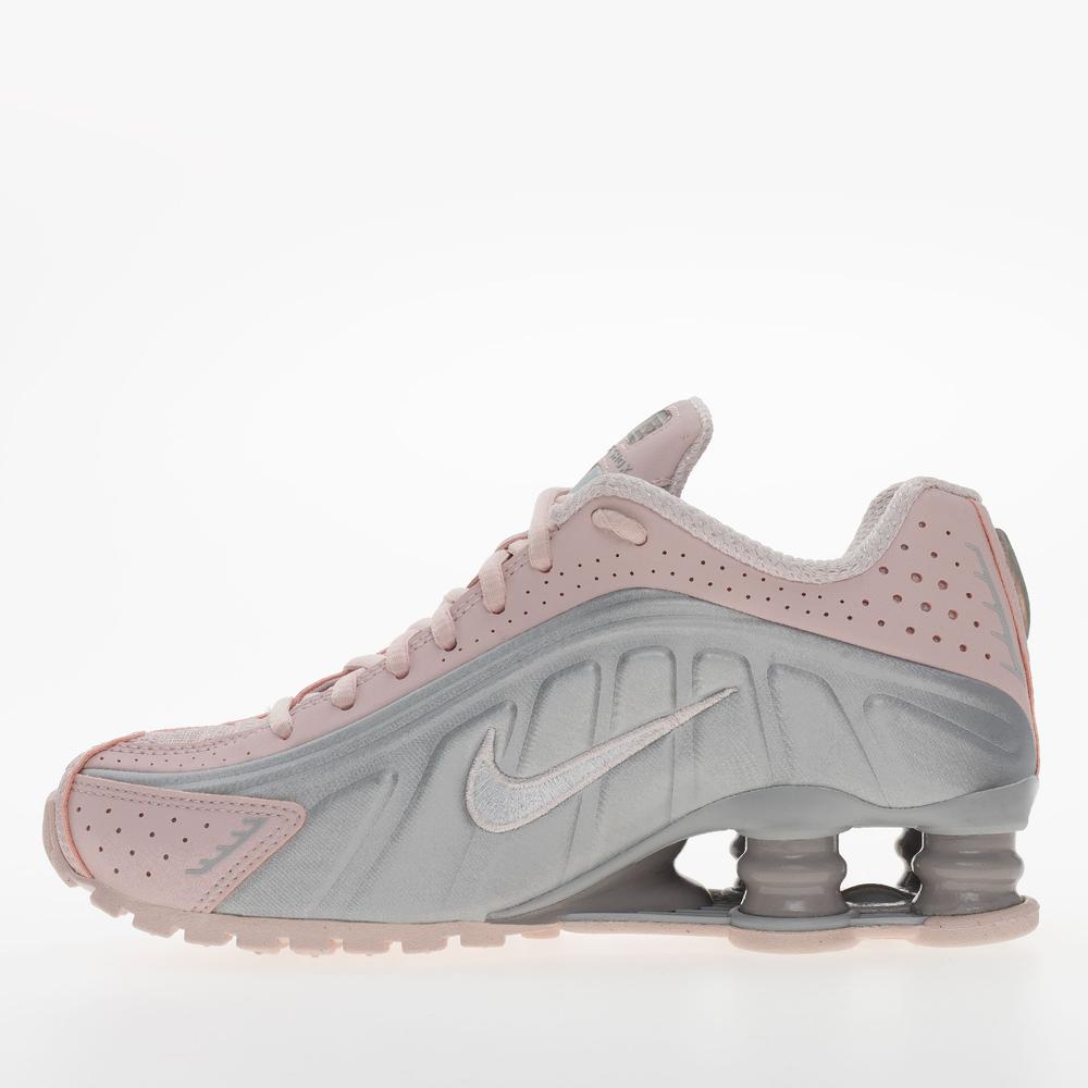 Buty damskie Nike Shox R4 AR3565-600 - różowo-szare